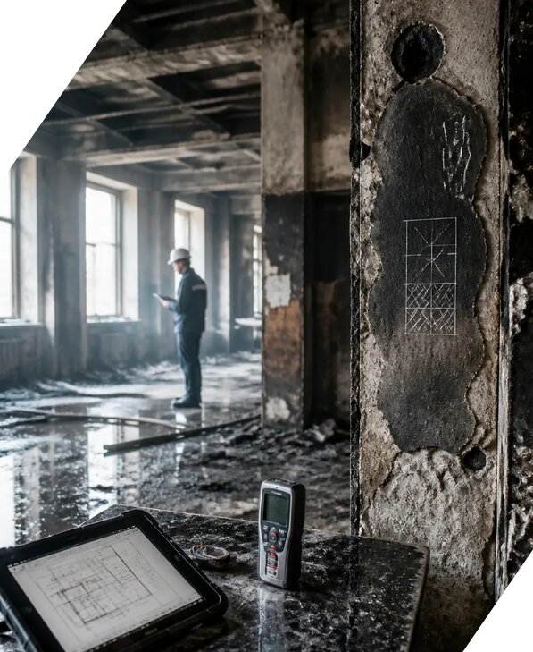 Обследование зданий после пожара в Рубцовске от 15170 р. | ЭкспертизаРоссия