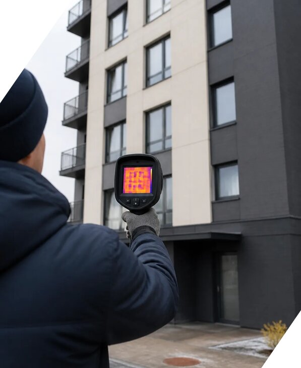 Тепловизионное обследование зданий в Рубцовске от 5057 р. | ЭкспертизаРоссия